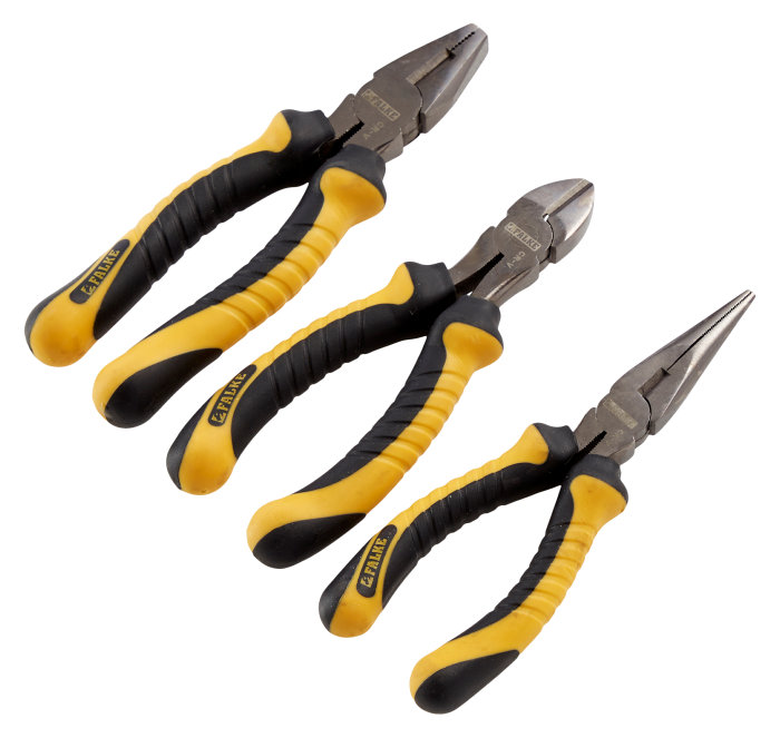Falke tangsett 3 deler soft grip